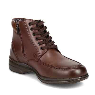 【GORE-TEX】 マドラスウォーク madras Walk 防水 防滑 4E ゴアテックスフットウェア 幅広カジュアルブーツ SPMW5478 BROWN 25.0